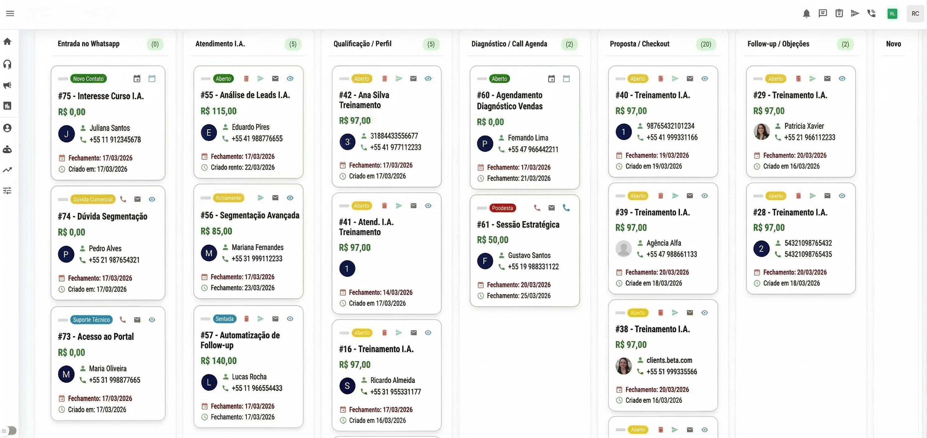 Funil de Vendas Inteligente